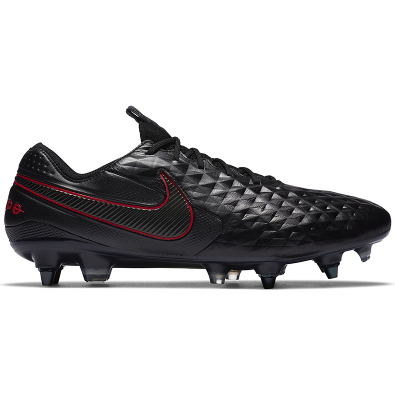 Calzado de fútbol Nike Tiempo Legend 8 Elite Sg Pro Ac AT5900 060 negro negro