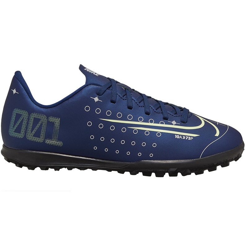 Calzado de fútbol Nike Mercurial Vapor 13 Club Mds Tf Junior CJ1179 401 multicolor azul marino