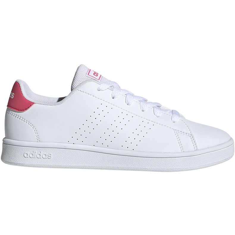 Zapatillas adidas Advantage K blancas para niños EF0211 blanco