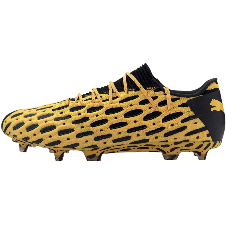 Zapatos de fútbol Puma Future 5.1 Netfit Low Fg Ag amarillo 105791 02