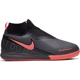 Zapatillas de fútbol Nike Phantom Vsn Academy Df Ic Jr AO3290 080 azul gris