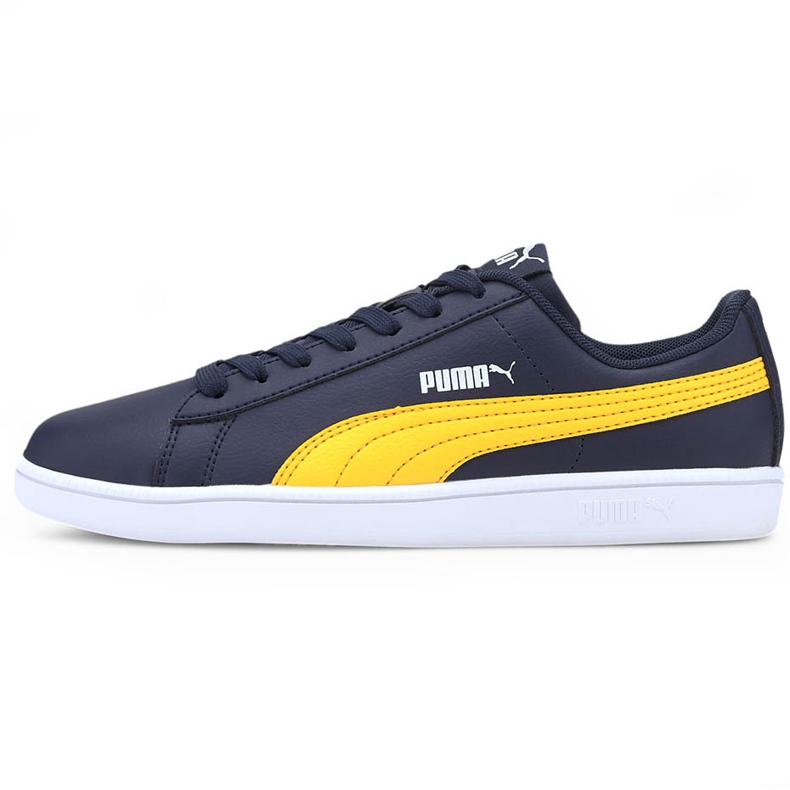 Zapatillas Puma Up para niños azul marino 373600 08 amarillo