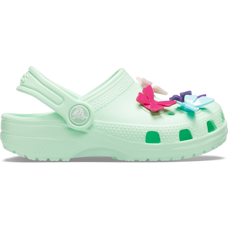 Crocs Kids Classic Butterfly Charm Clg Ps verde 206179 3TI