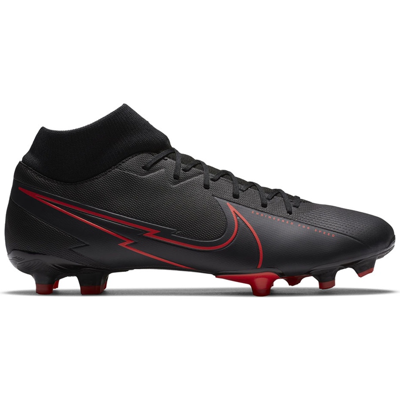 Zapatos de fútbol Nike Mercurial Superfly 7 Academy FG / MG AT7946 060 negro negro