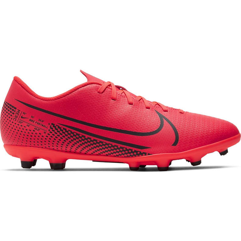 Zapatos de fútbol Nike Mercurial Vapor 13 Club FG / MG AT7968 606 multicolor rojo