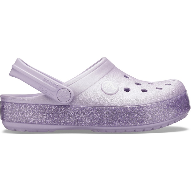 Crocs para niños Crocband Glitter Clog Niños, violeta 205936530