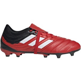 Botas de fútbol Adidas Copa Gloro 20.2 Fg rojas G28629 rojo, negro rojo