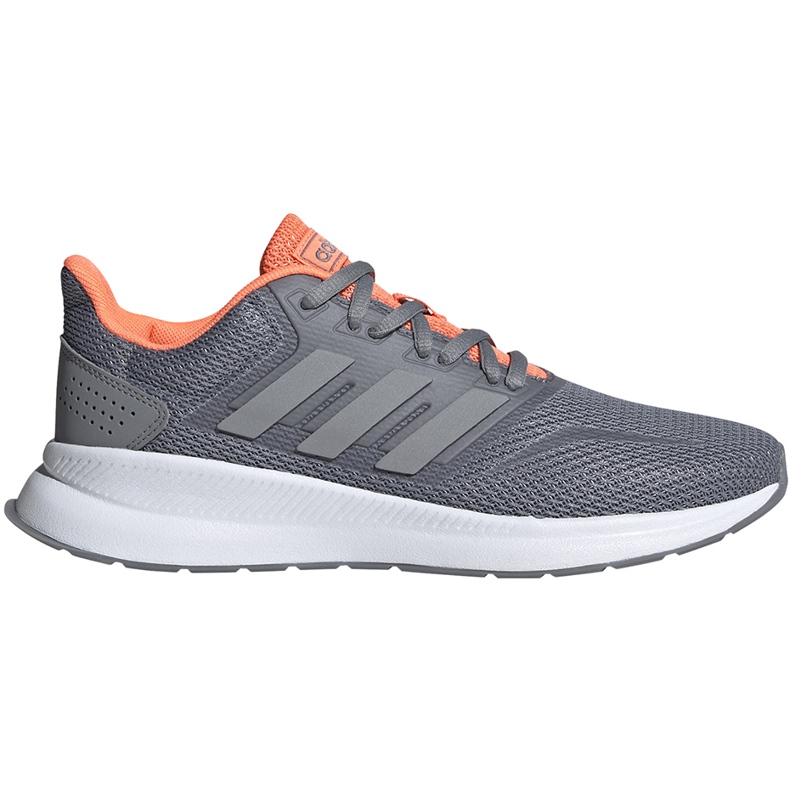 Zapatillas adidas Runfalcon mujer gris-naranja EG8628