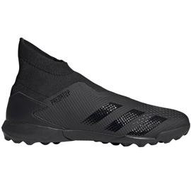 Botas de fútbol adidas Predator 20.3 Ll Tf negras EF1652 negro negro