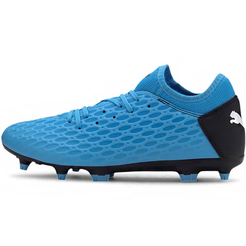 Botas de fútbol Puma Future 5.4 Fg Ag 105785 01 azul negro azul