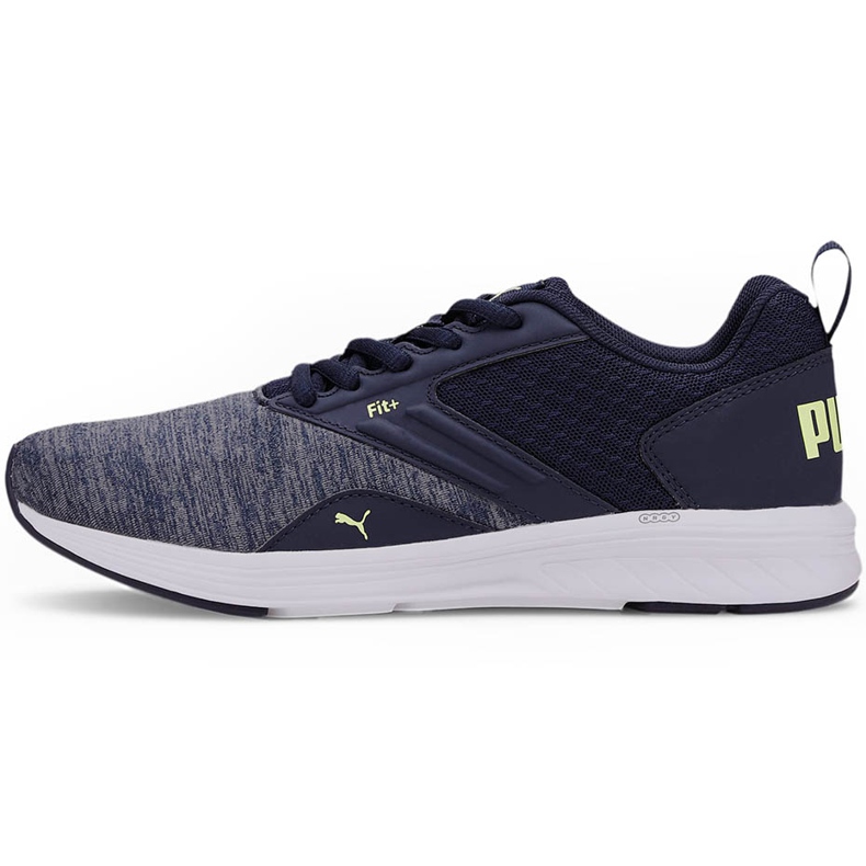 Zapatos para niños Puma Nrgy Comet azul marino 190675 17 gris