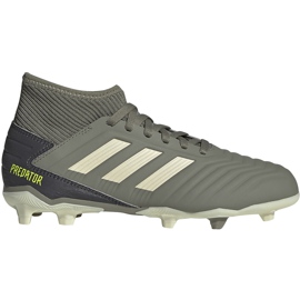 Botas de fútbol adidas Predator 19.3 Fg Jr EF8215 gris Botas de fútbol adidas Predator 19.3 Fg Jr EF8215 gris