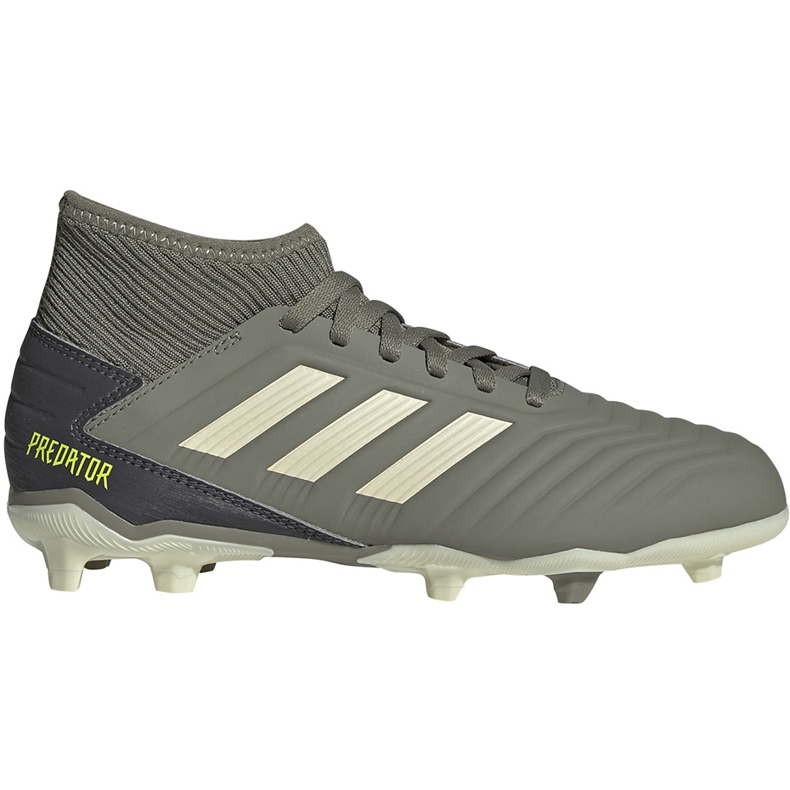 Botas de fútbol adidas Predator 19.3 Fg Jr EF8215 gris