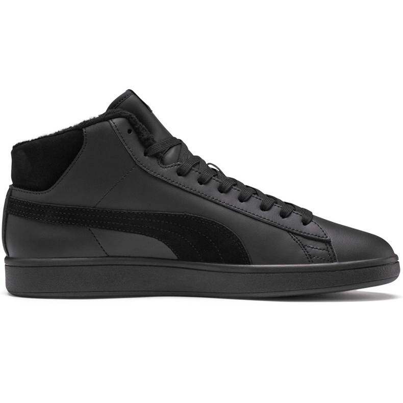 Zapatillas hombre Puma Smash v2 Mid Wtr negras 367338 03 negro