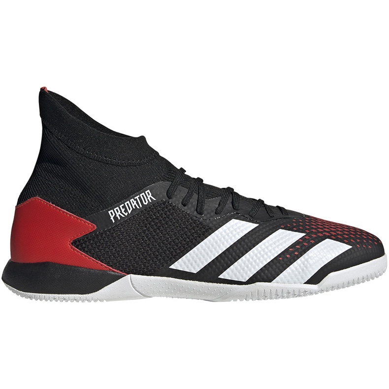 Adidas Predator 20.3 In botas de fútbol negras y rojas EF2209 multicolor negro