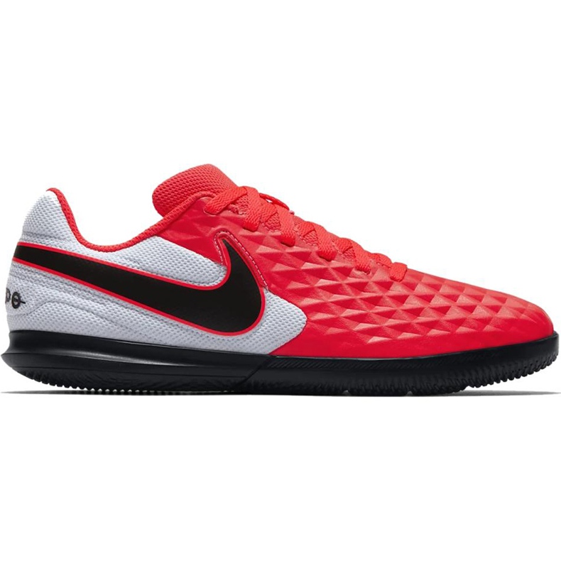 Zapatillas de fútbol Nike Tiempo Legend 8 Club Ic Junior AT5882 606 multicolor rojo