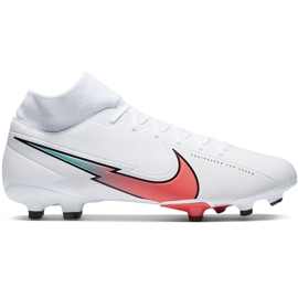 Calzado de fútbol Nike Mercurial Superfly 7 Academy FG / MG AT7946 163 blanco blanco