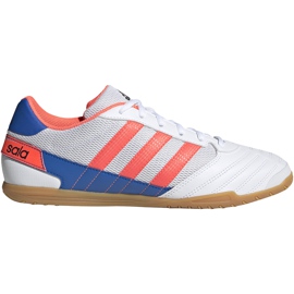Zapatillas de fútbol adidas Super Sala blancas FV2560 blanco blanco Zapatillas de fútbol adidas Super Sala blancas FV2560 blanco blanco