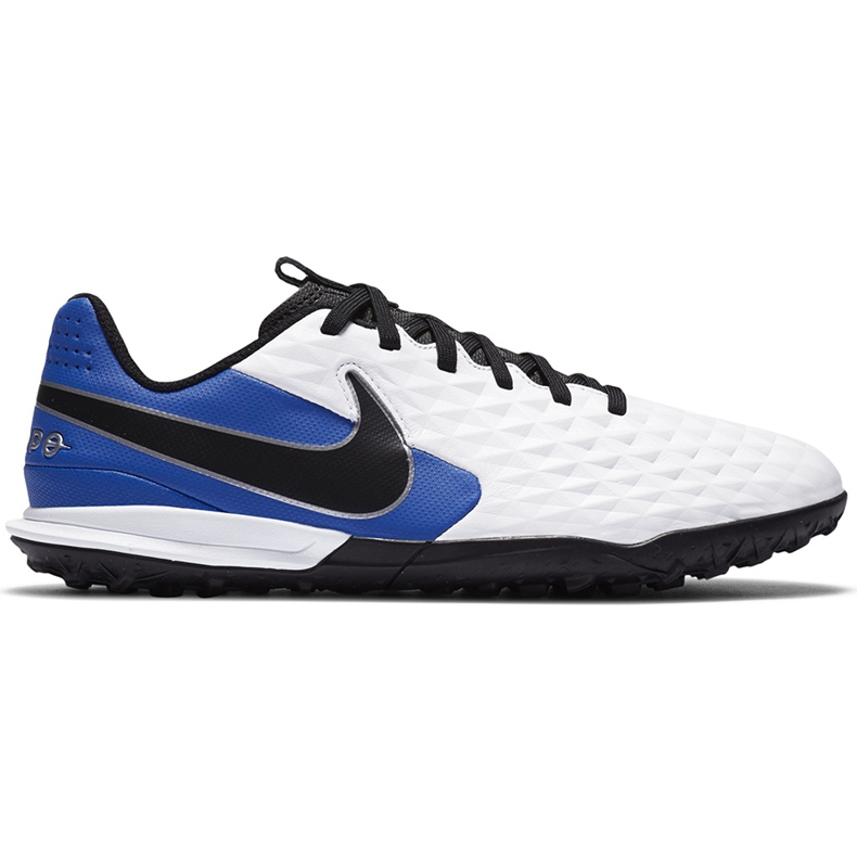 Calzado de fútbol Nike Tiempo Legend 8 Academy Tf Junior AT5736 104 azul blanco