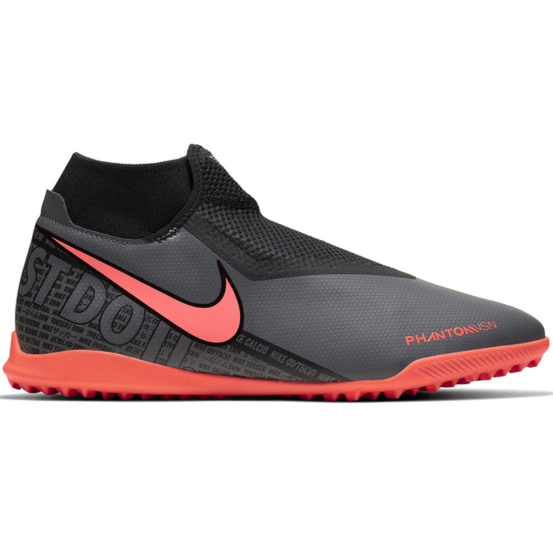 Zapatillas de fútbol Nike Phantom Vsn Academy Df Tf AO3269 080 gris gris