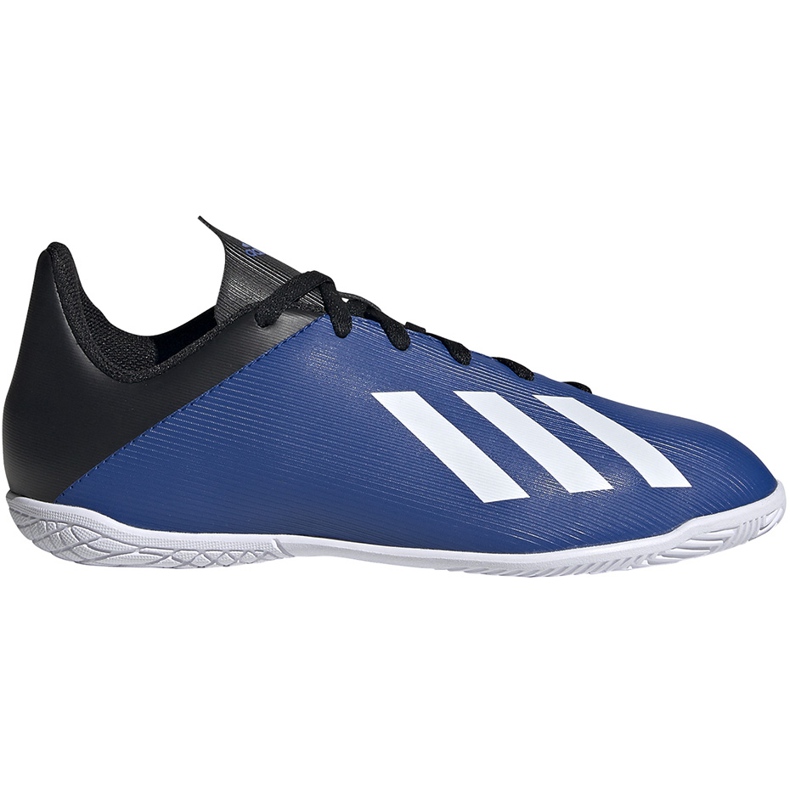 Botas de fútbol adidas X 19.4 In Jr EF1623 azul azul