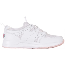 Zapatos infantiles Kappa Loretto K blanco y rosa 260791K 1022 rosado