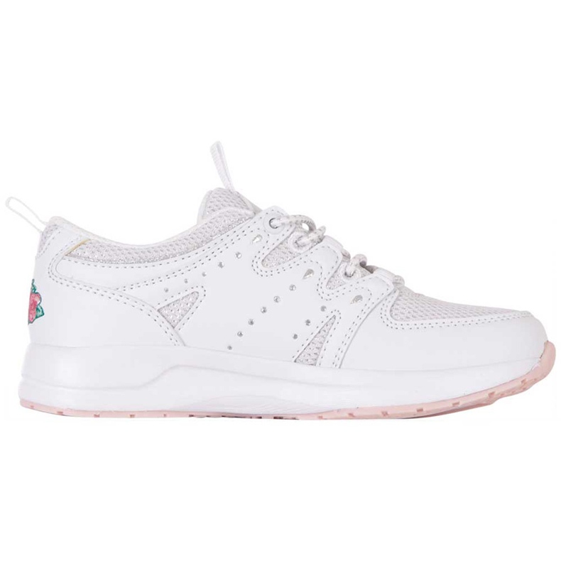 Zapatos infantiles Kappa Loretto K blanco y rosa 260791K 1022 rosado
