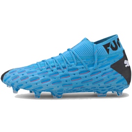 Botas de fútbol Puma Future 5.1 Netfit Fg Ag 105755 01 azul azul