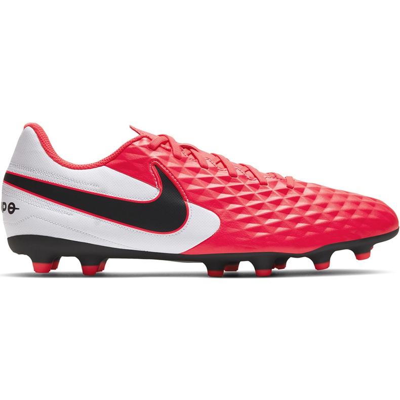 Zapatos de fútbol Nike Tiempo Legend 8 Club FG / MG AT6107 606 rojo rojo