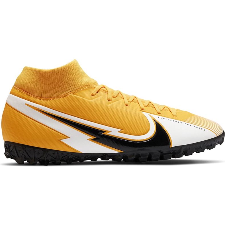 Calzado de fútbol Nike Mercurial Superfly 7 Academy Tf AT7978 801 naranja naranja