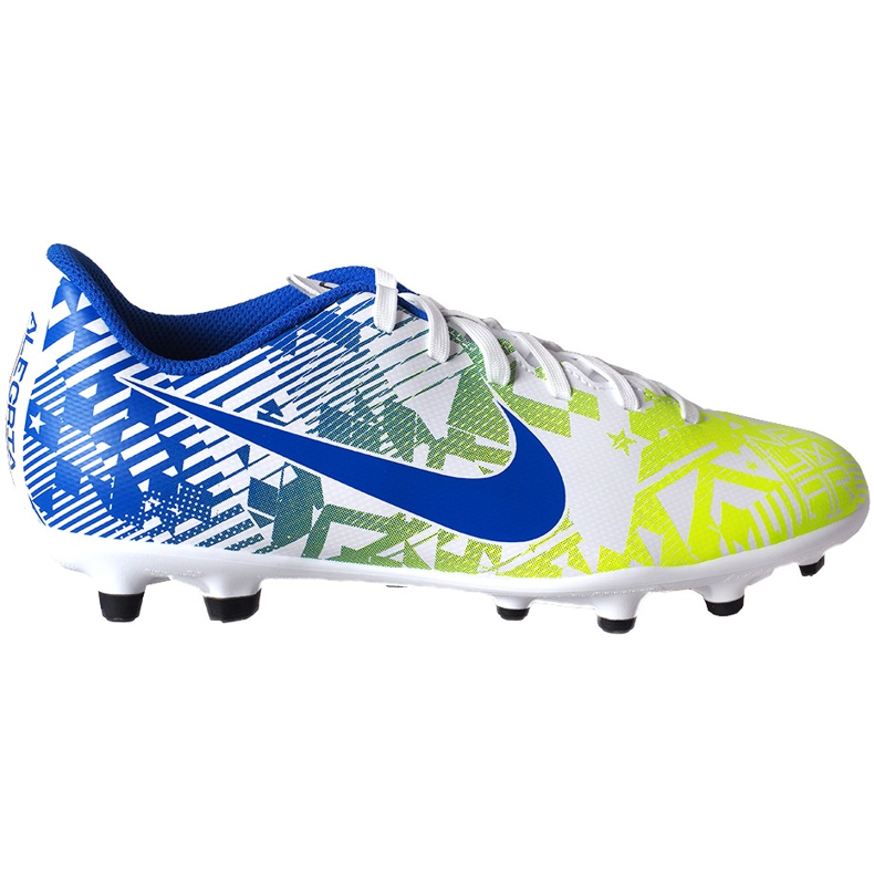 Zapatos de fútbol Nike Mercurial Vapor 13 Club Njr FG / MG Junior CV9351 104 gris multicolor