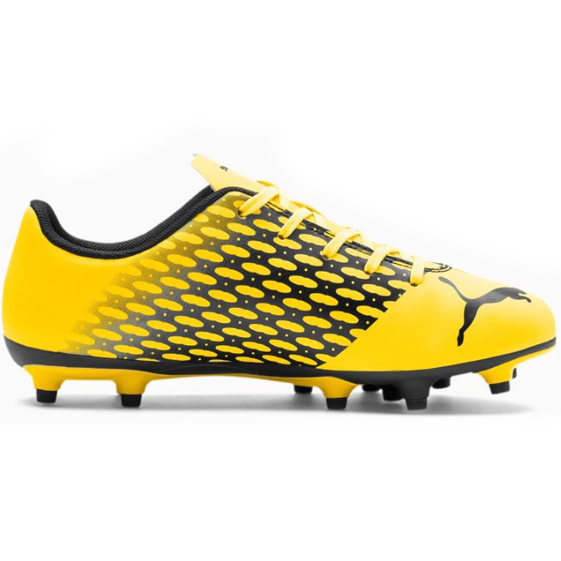 Botas de fútbol Puma Spirit Iii Fg Junior 106070 03 amarillo