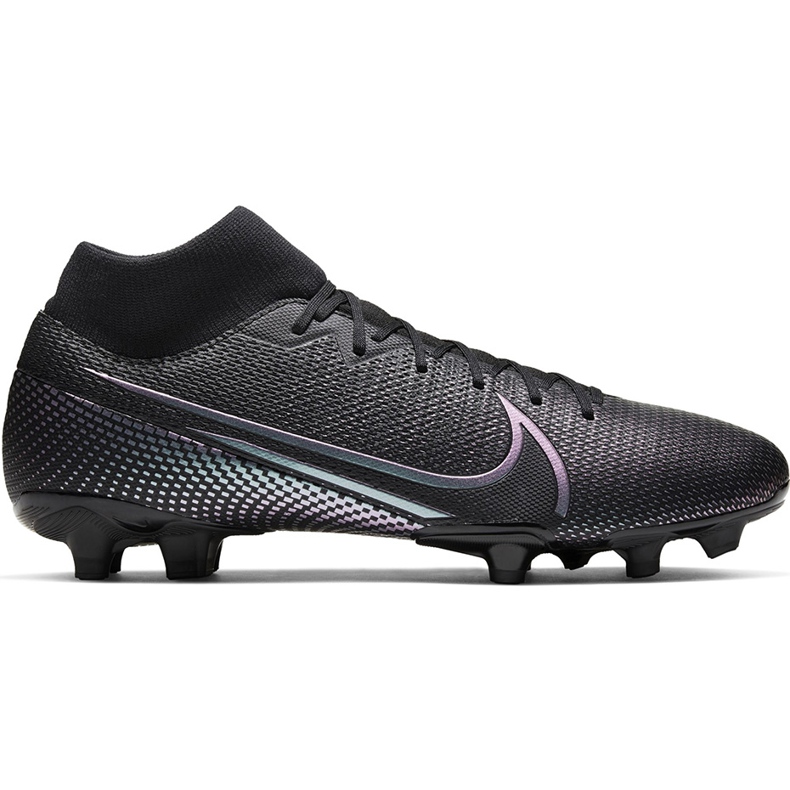 Zapatos de fútbol Nike Mercurial Superfly 7 Academy FG / MG AT7946 010 negro negro