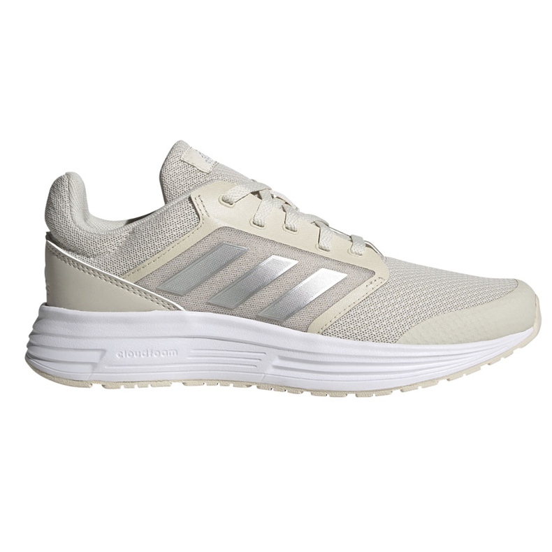Zapatillas de mujer adidas Galaxy 5 beige claro FW6121