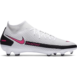 Calzado de fútbol Nike Phantom Gt Academy Df FG / MG CW6667 160 blanco blanco