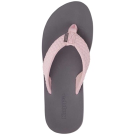 Zapatillas de mujer Kappa Pahoa gris-rosa 242668 2116