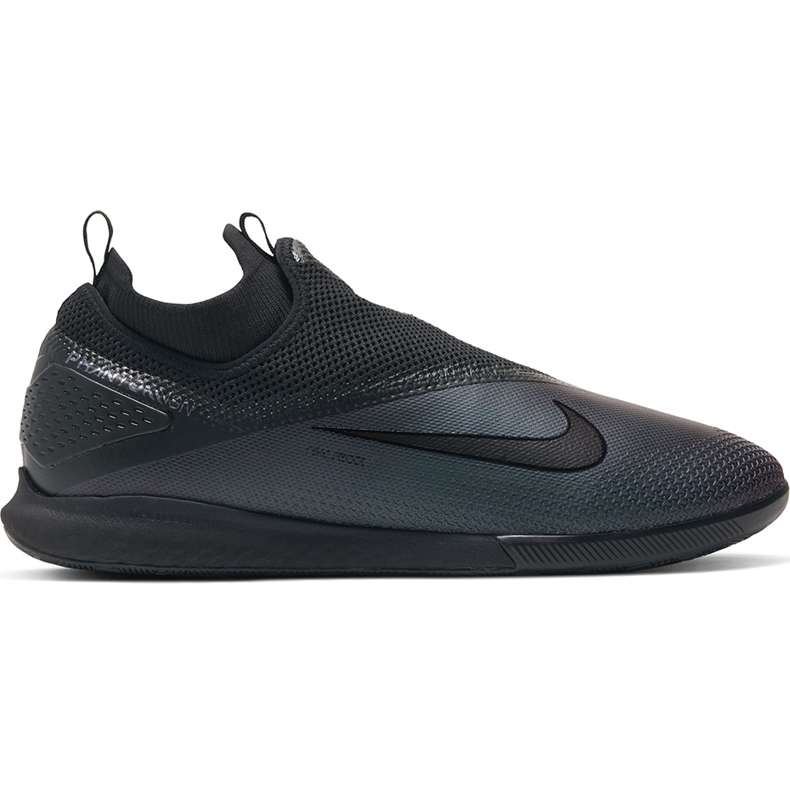 Zapatillas de fútbol Nike React Phantom Vsn 2 Pro Df Ic CD4170 010 negro negro
