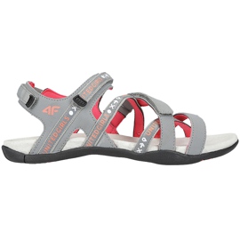 Sandalias niña 4F multicolor HJL20 JSAD001 90S naranja rosado gris