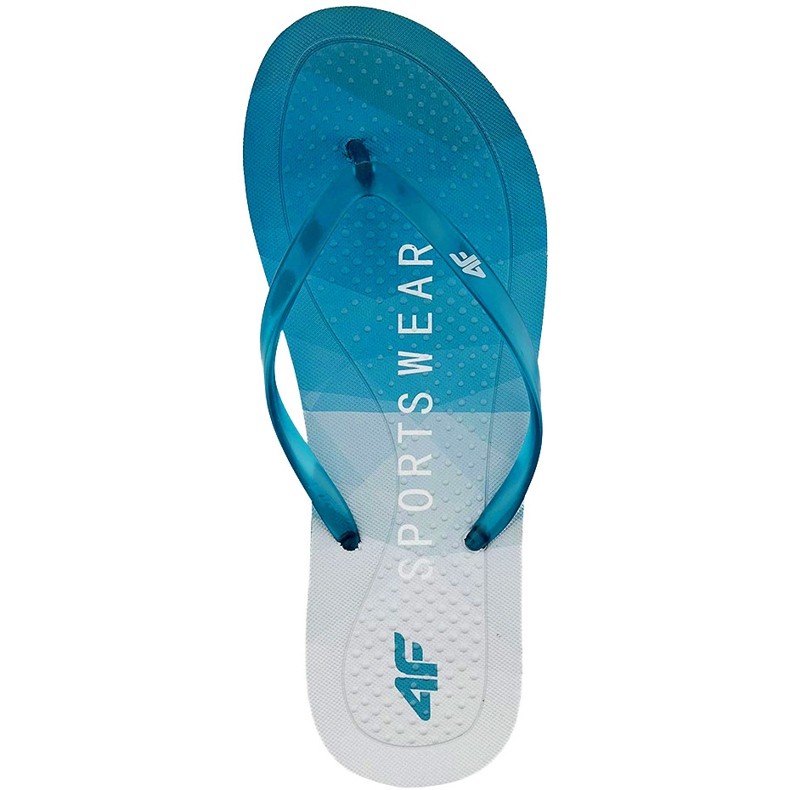 Zapatillas de mujer 4F turquesa H4L20 KLD003 35S azul