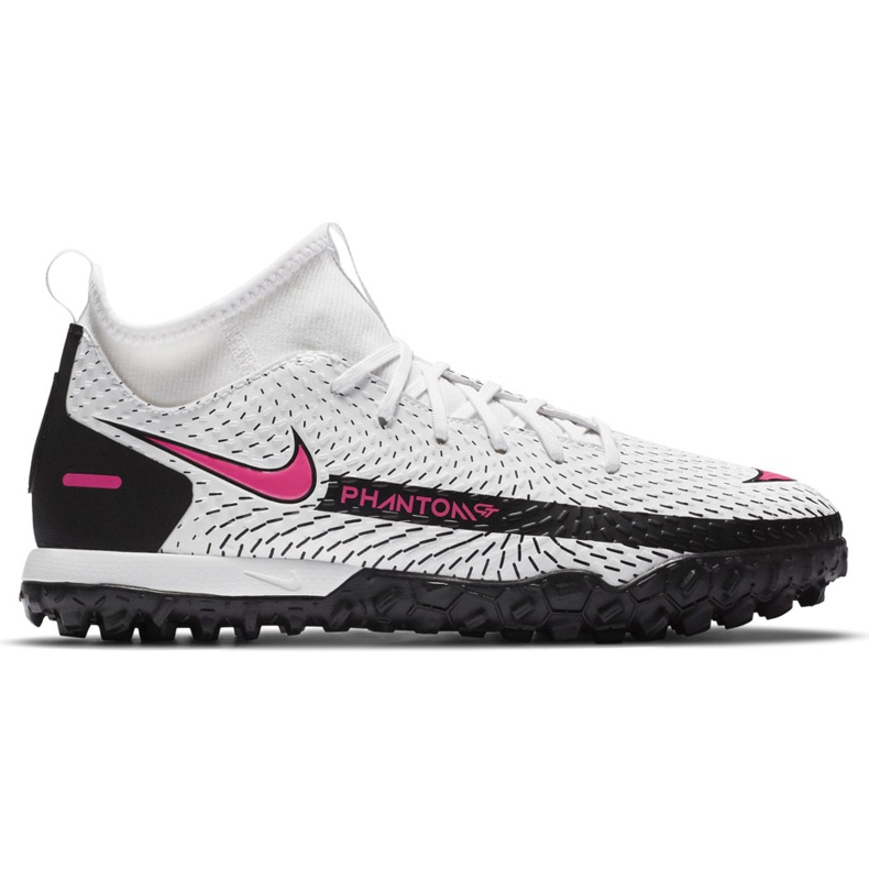 Calzado de fútbol Nike Phantom Gt Academy Df Tf Junior CW6695 160 blanco blanco Calzado de fútbol Nike Phantom Gt Academy Df Tf Junior CW6695 160 blanco blanco