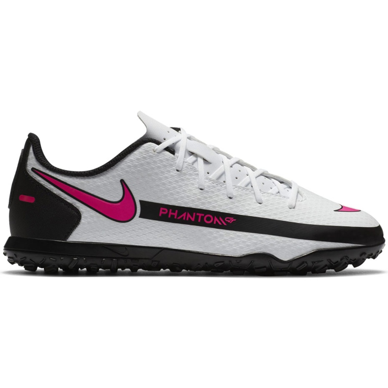 Zapatillas de fútbol Nike Jr Phantom Gt Club Tf CK8483 160 blanco blanco