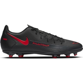 Zapatillas de fútbol Nike Phantom Gt Club FG / MG CK8459 060 blanco negro