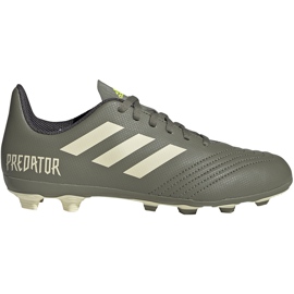 Botas de fútbol adidas Predator 19.4 FxG Jr EF8221 multicolor gris
