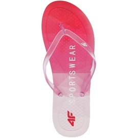 Pantuflas de mujer 4F rojo H4L20 KLD003 62S rosado