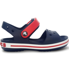 Sandalias Crocs para niños Crocband Sandal Niños azul oscuro rojo 12856485 marina