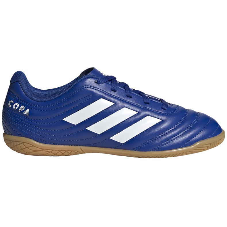 Botas de fútbol Adidas Copa 20.4 In Junior EH0926 azul azul