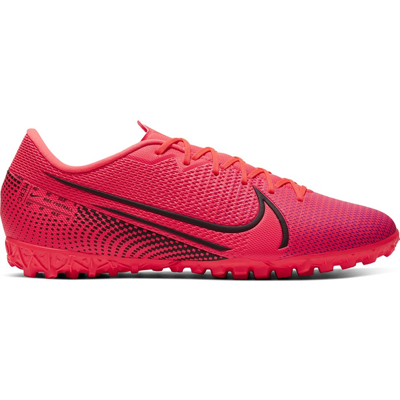 Zapatos de fútbol Nike Mercurial Vapor 13 Academy Tf AT7996 606 rojo rojo