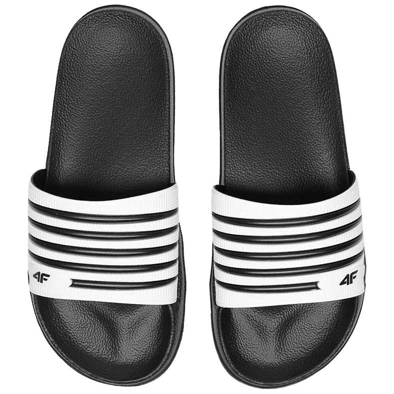 Zapatillas de mujer 4F negras H4L20 KLD001 21S blanco negro