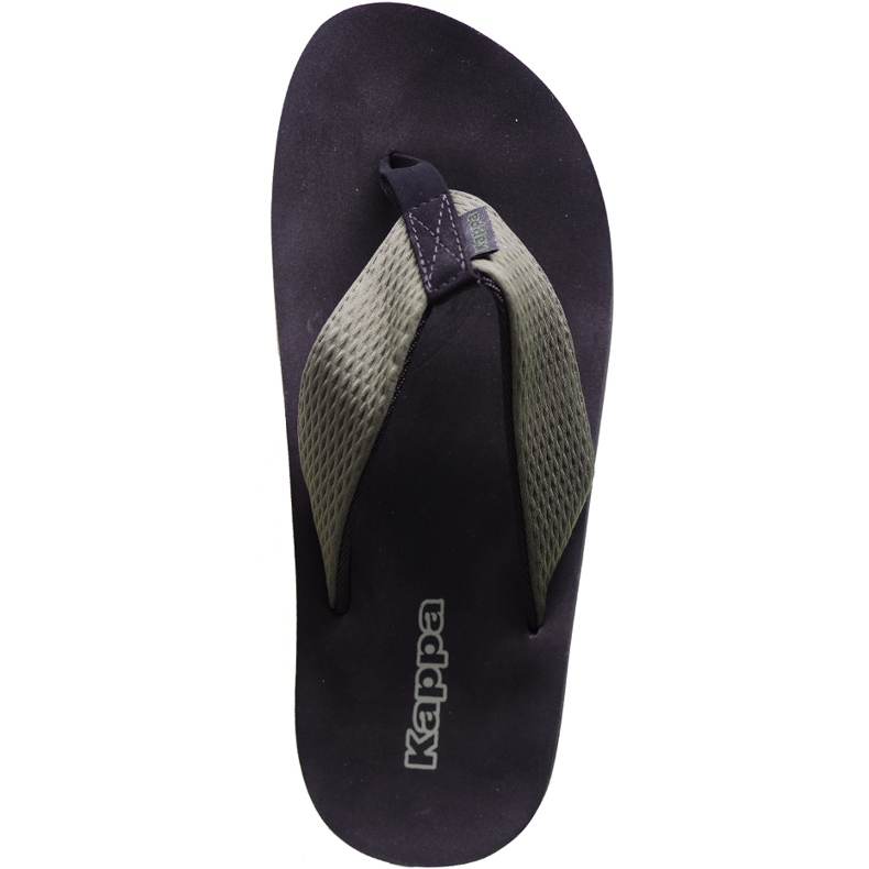 Zapatillas de hombre Kappa Pahala negras y verdes 242669 3111 negro