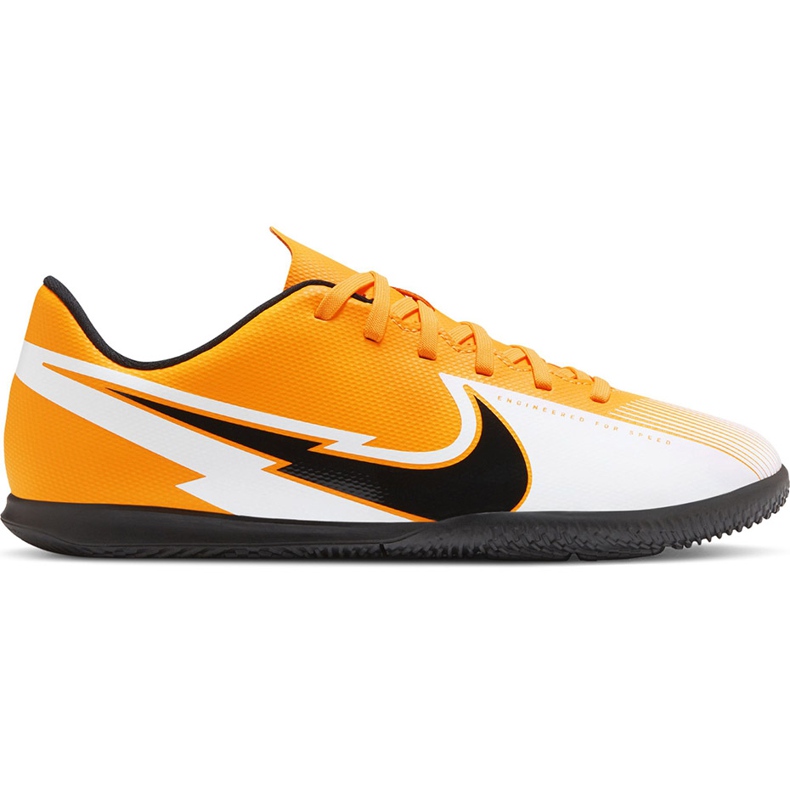 Zapatos de fútbol Nike Mercurial Vapor 13 Club Ic Junior AT8169 801 naranja naranja